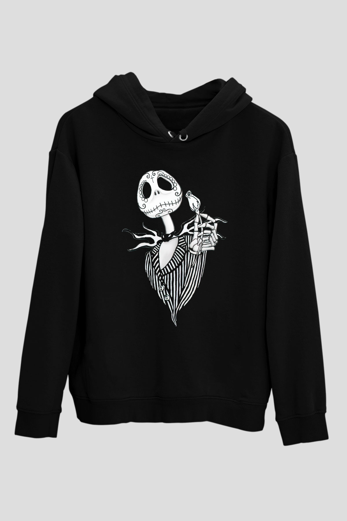 Cadılar Bayramı TemalıSiyah  Unisex Hoodie