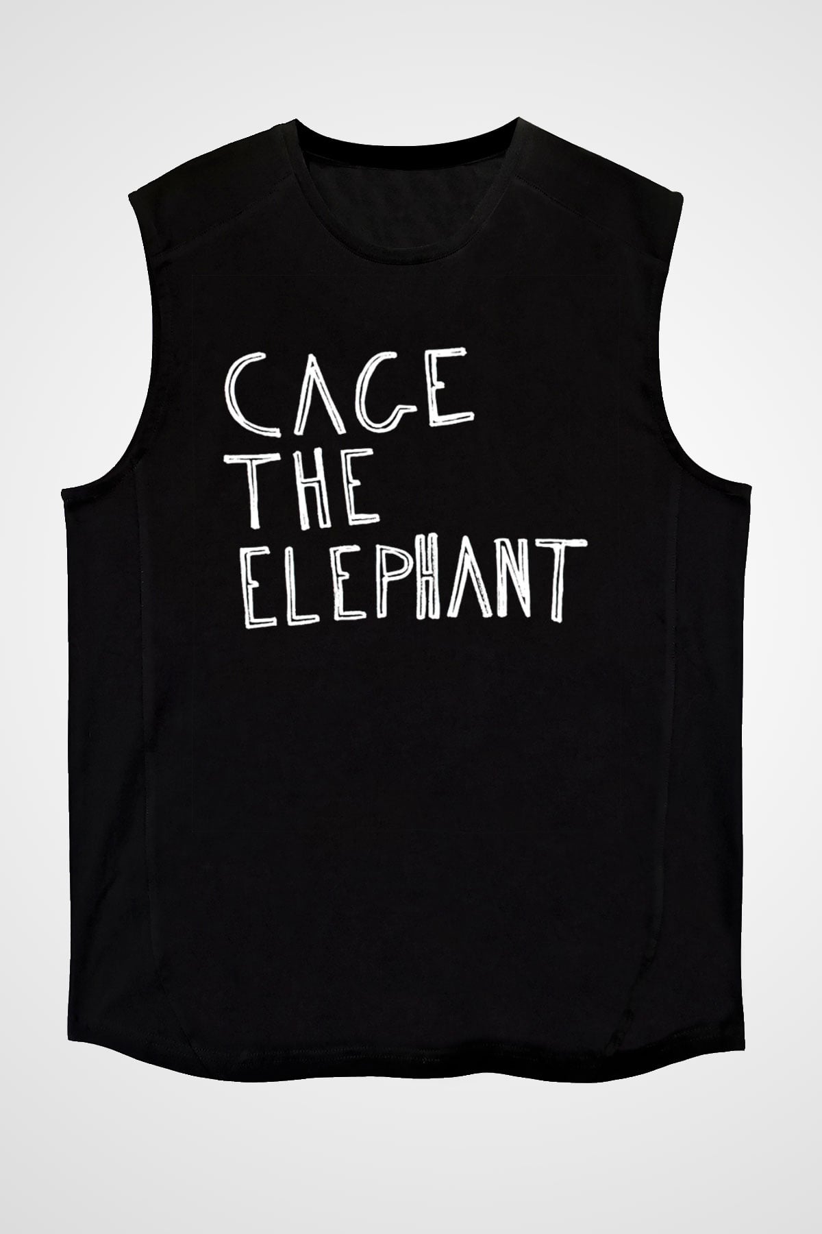 Cage the Elephant Siyah Unisex Kolsuz Tişört