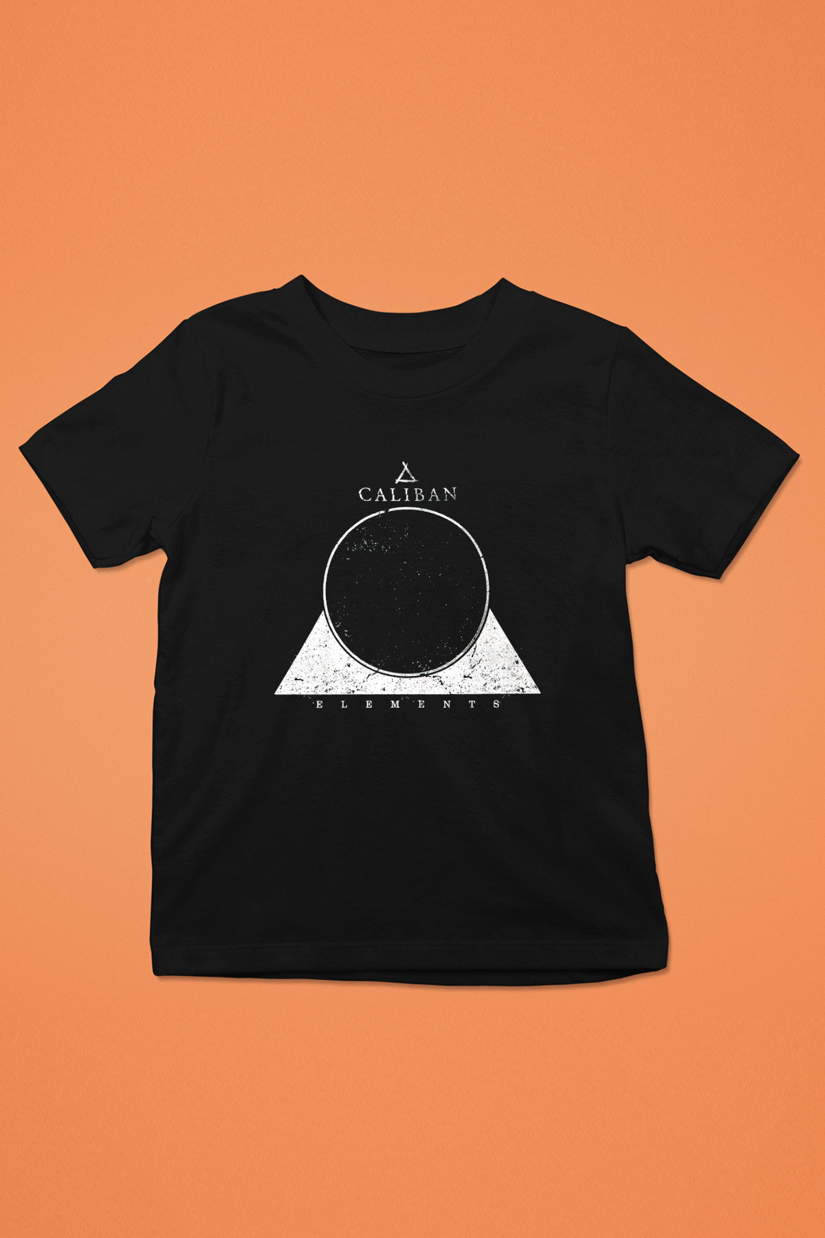 Caliban Baskılı Siyah Unisex Çocuk Tişört