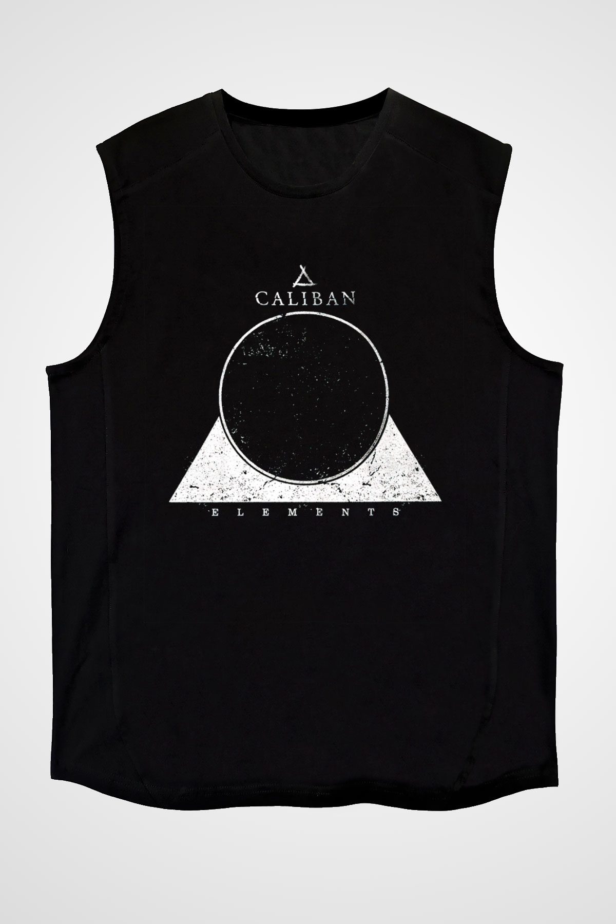 Caliban Siyah Unisex Kolsuz Tişört