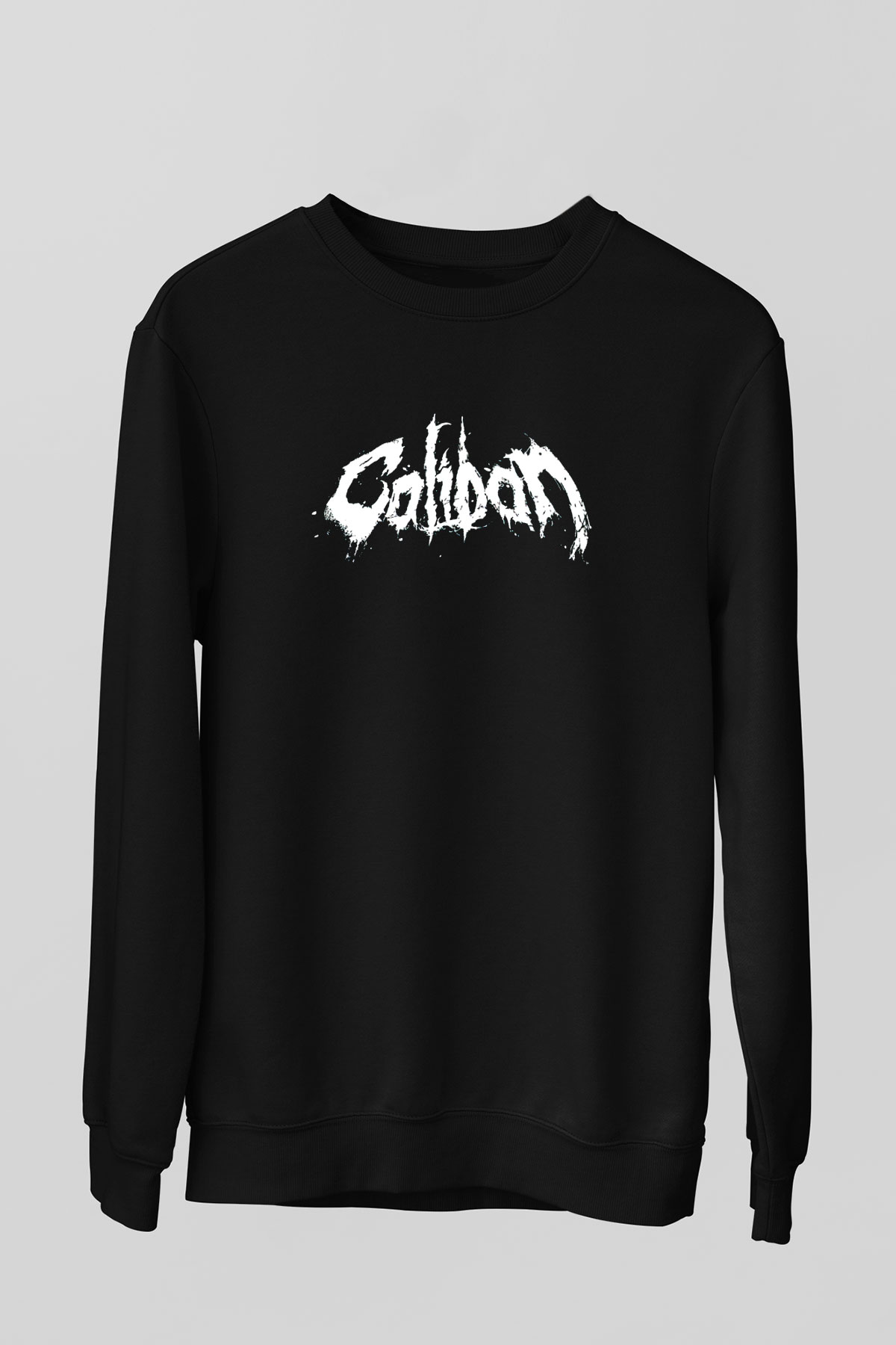 Caliban Siyah Unisex Sweatshirt