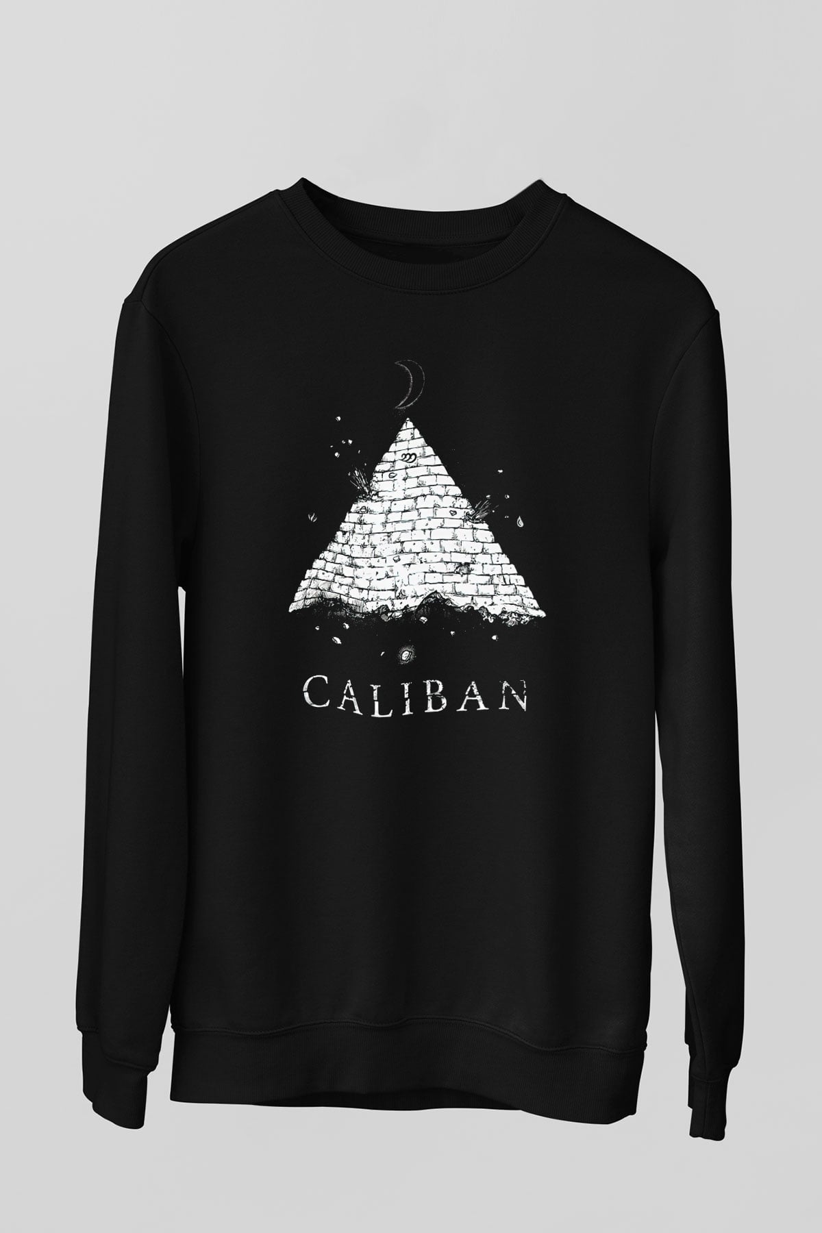 Caliban Siyah Unisex Sweatshirt