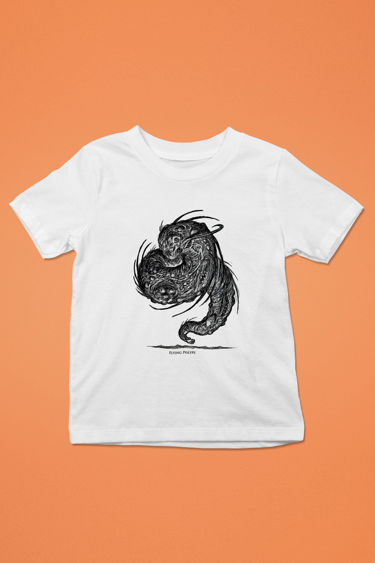 Call Of Ctulhu Baskılı Beyaz Unisex Beyaz Çocuk Tişört - Tshirt