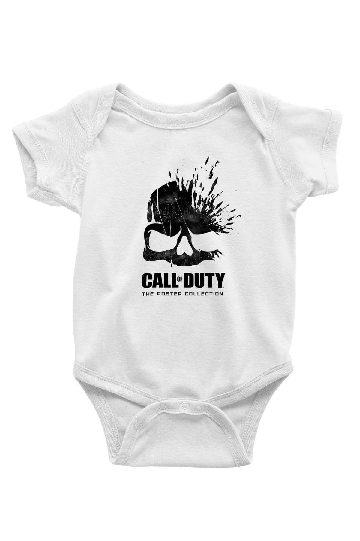 Call of Duty Beyaz Bebek Body - Zıbın