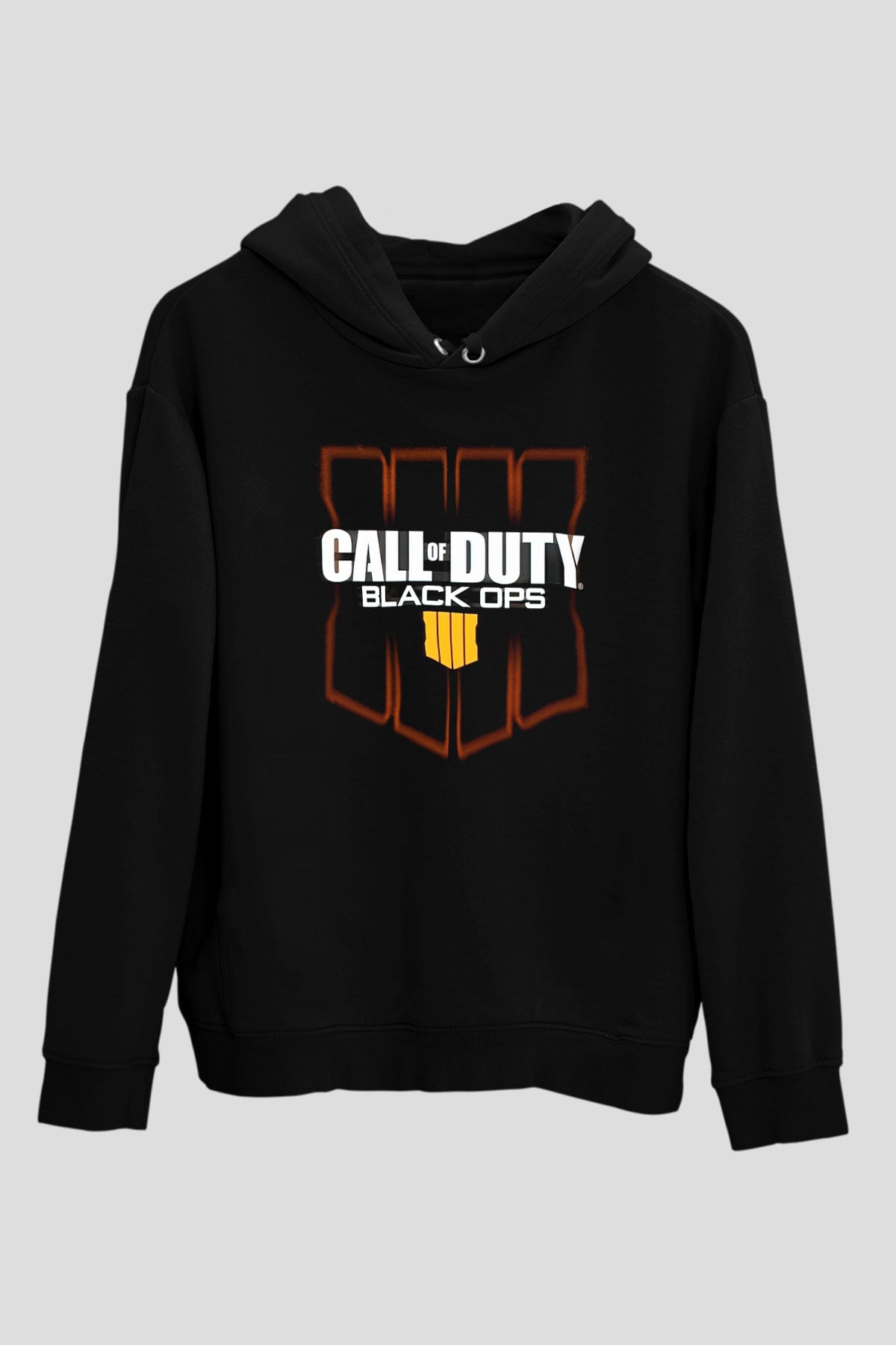 Call of Duty Siyah Unisex Hoodie