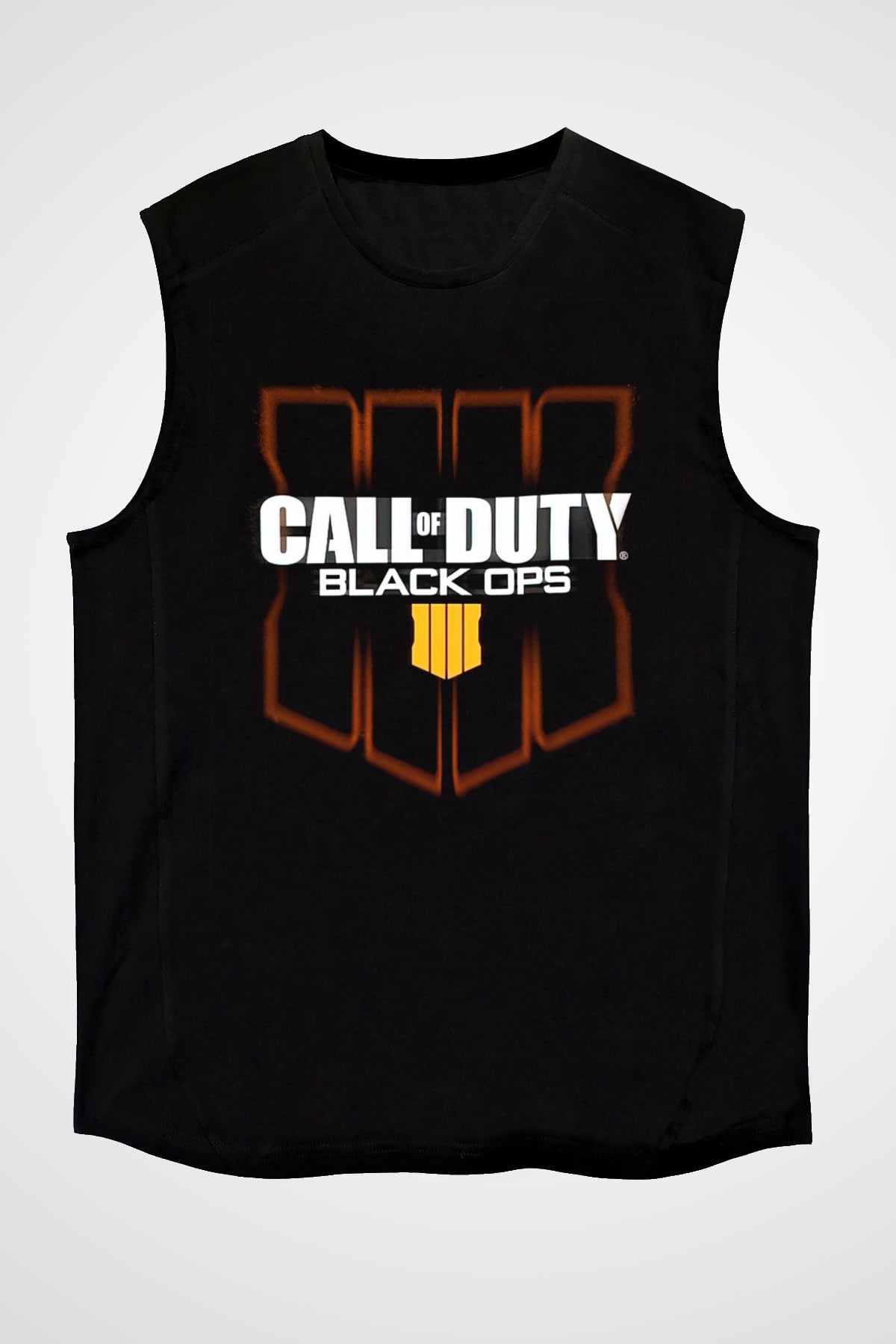 Call of Duty Siyah Unisex Kolsuz Tişört