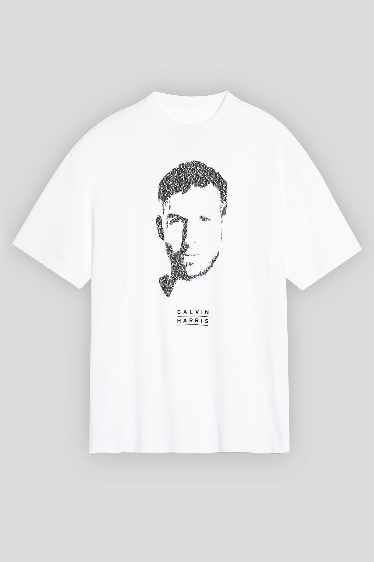 Calvin Harris Beyaz Unisex Tişört T-Shirt - TişörtFabrikası