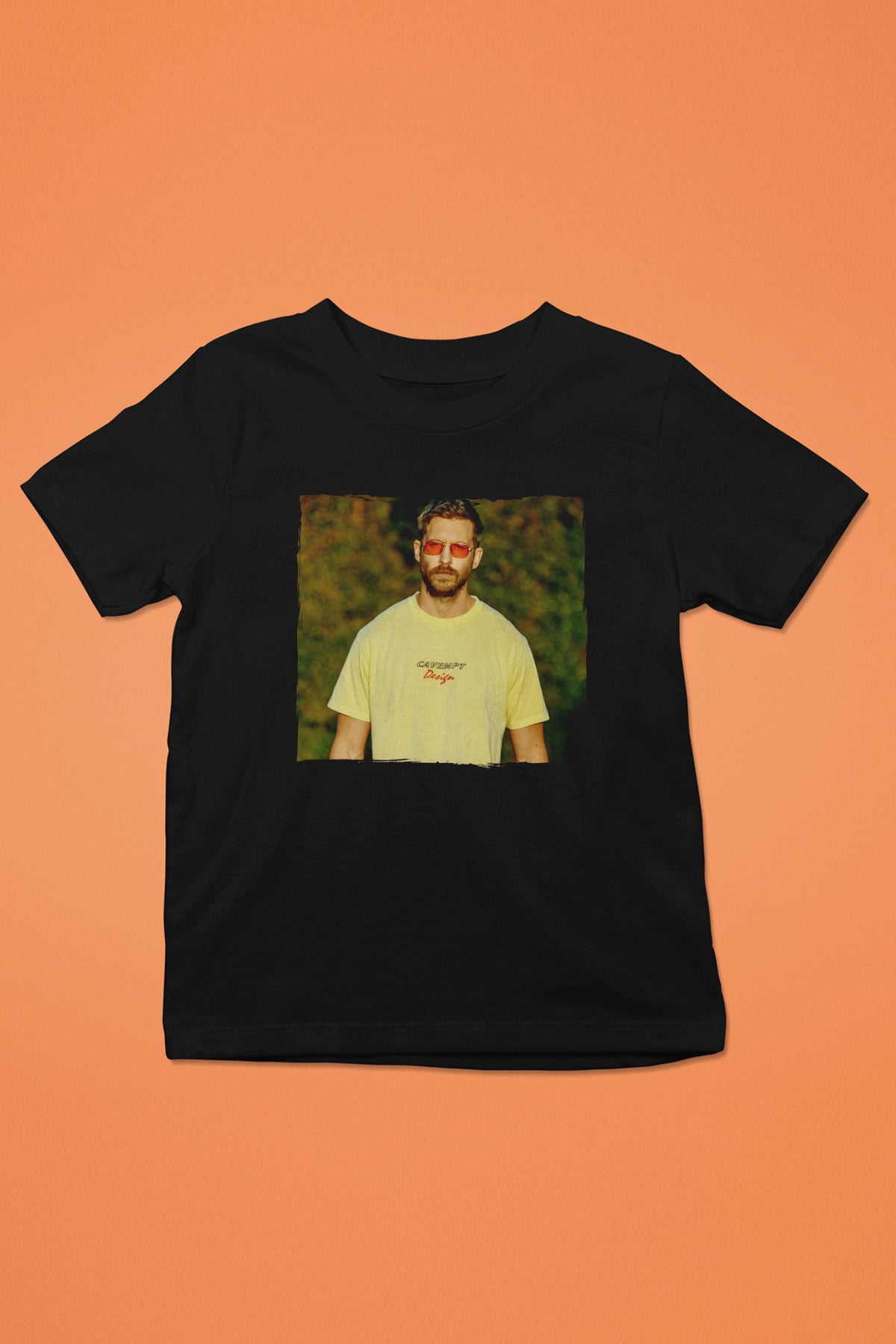 Calvin Harris Siyah Unisex Çocuk Tişört