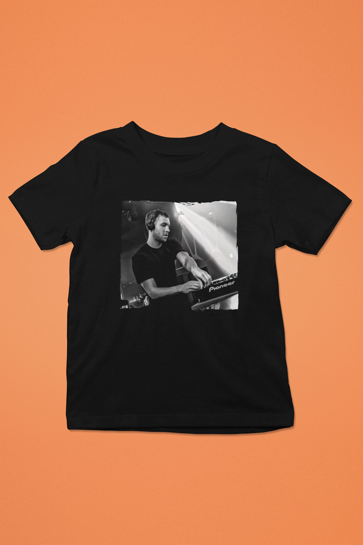 Calvin Harris Siyah Unisex Çocuk Tişört