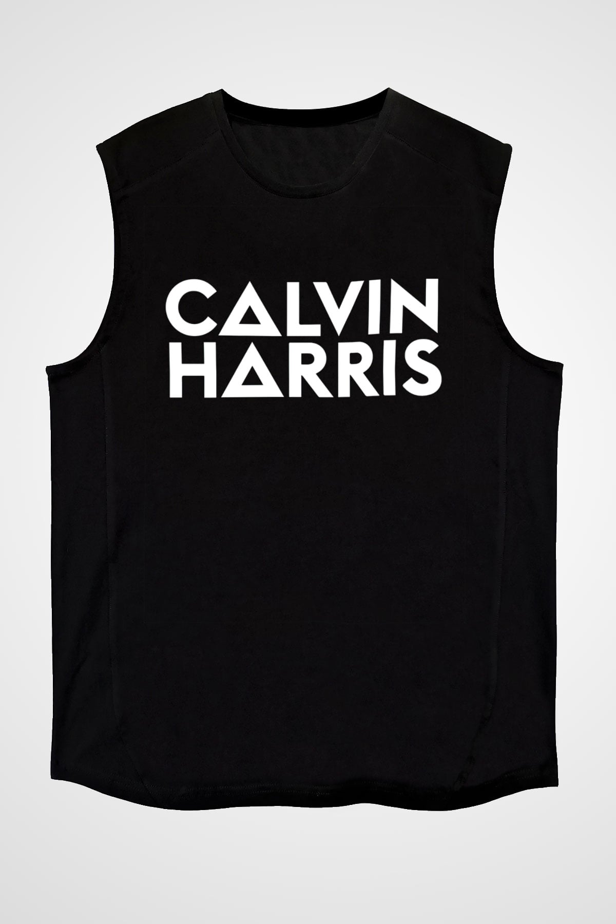 Calvin Harris Siyah Unisex Kolsuz Tişört