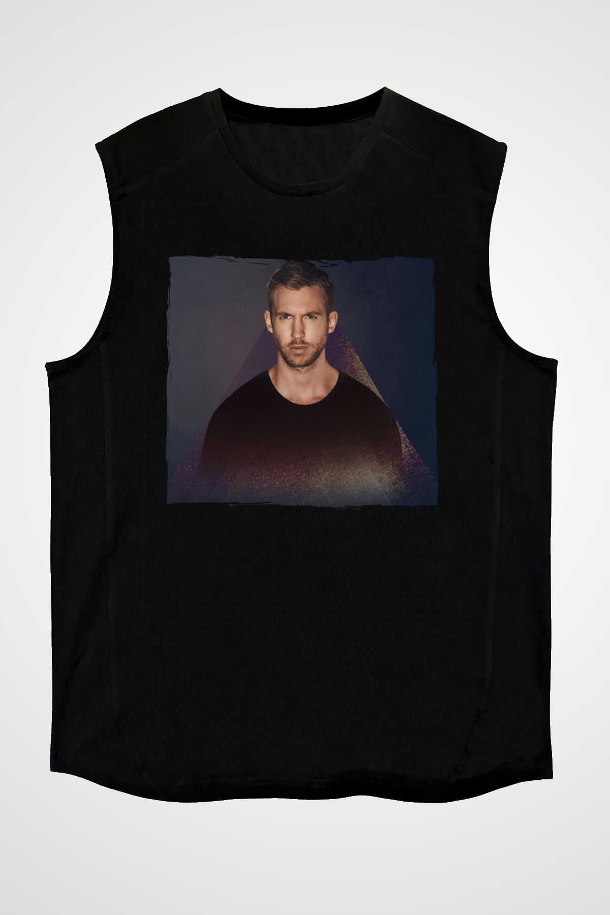 Calvin Harris Siyah Unisex Kolsuz Tişört