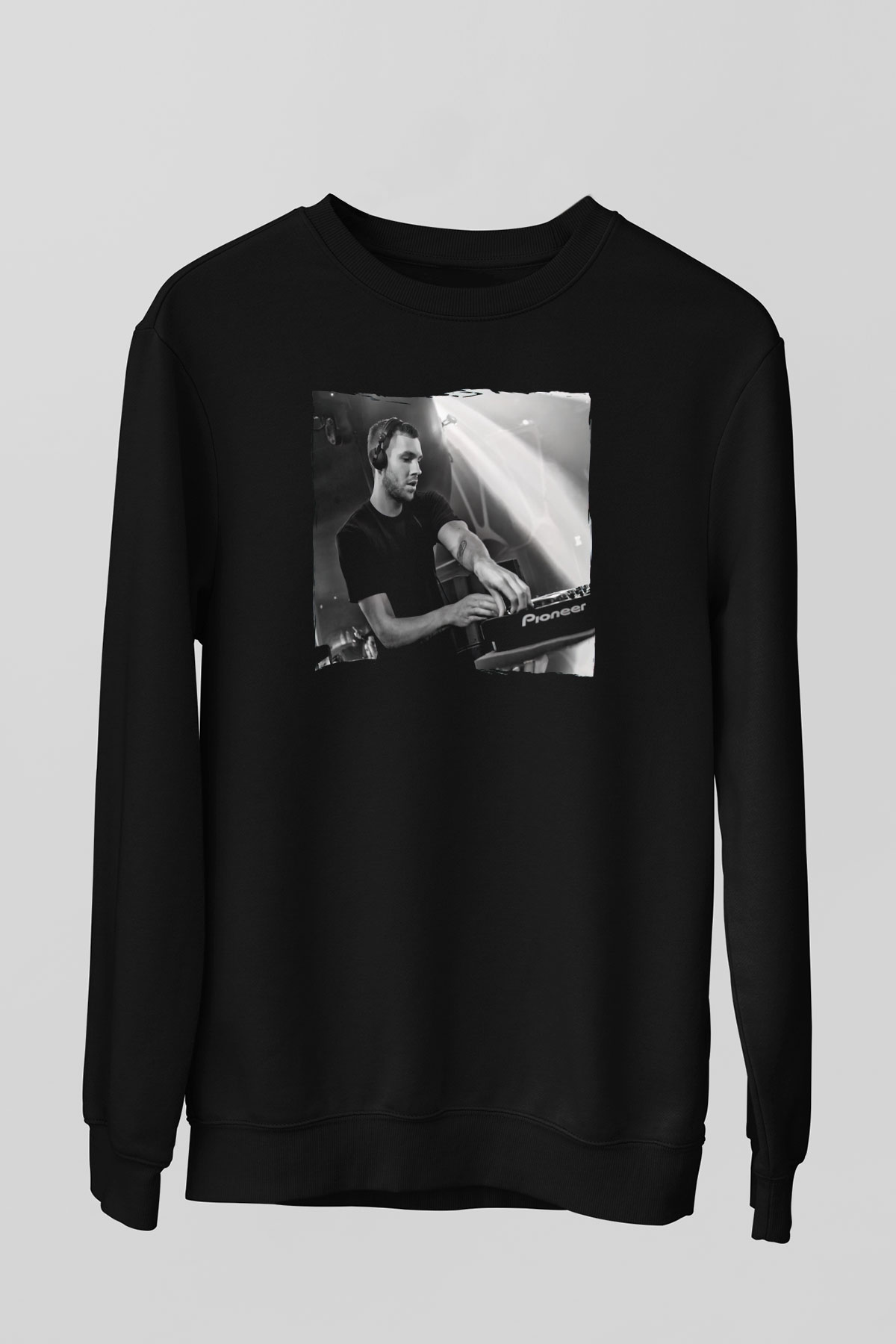 Calvin Harris Siyah Unisex Sweatshirt