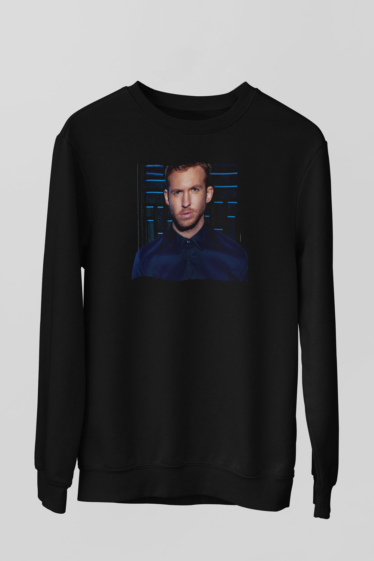 Calvin Harris Siyah Unisex Sweatshirt