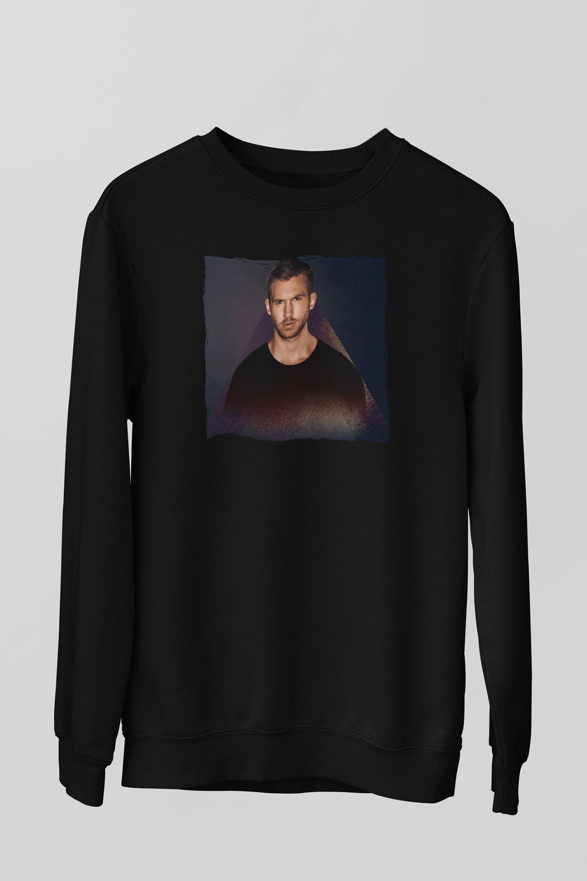 Calvin Harris Siyah Unisex Sweatshirt