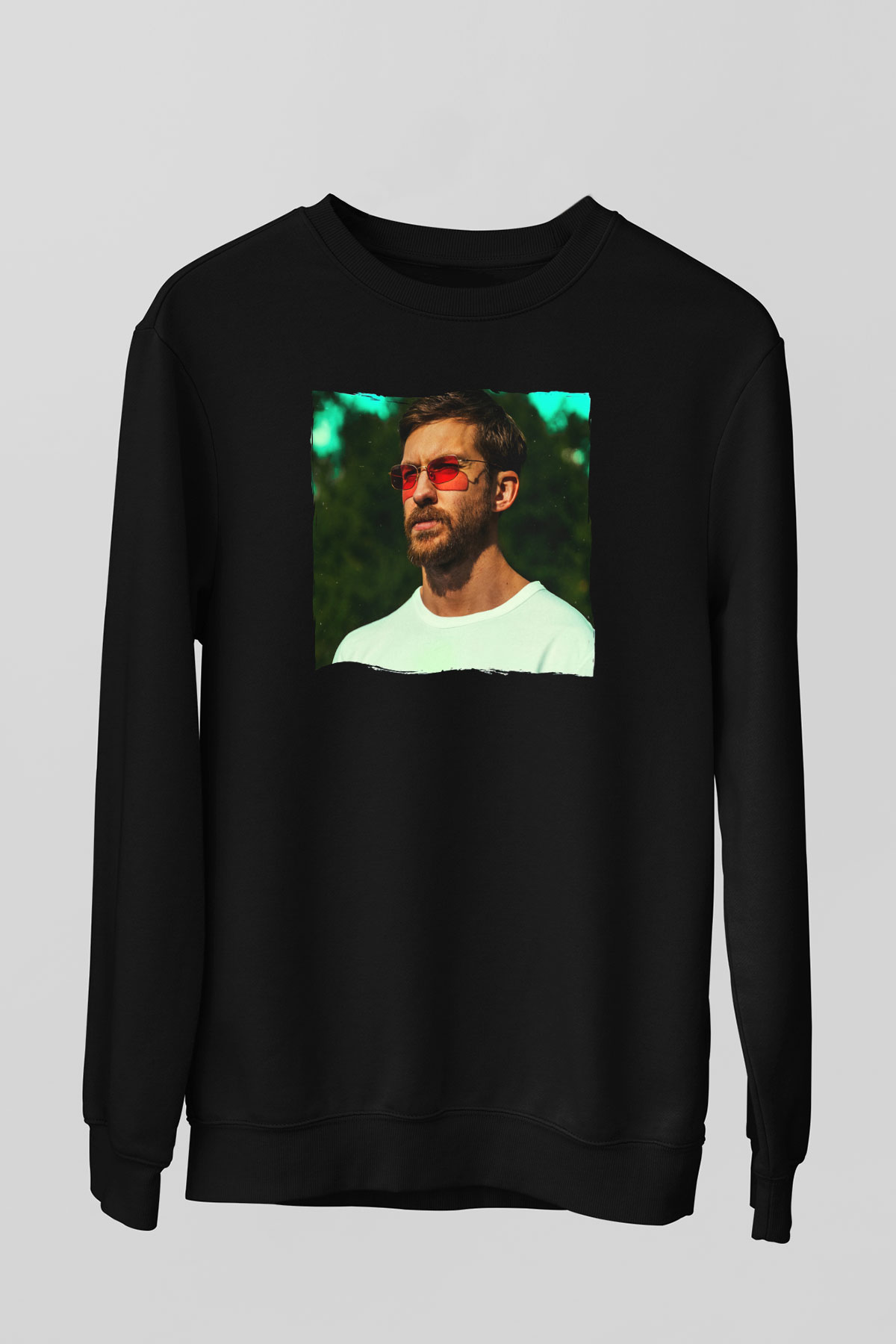 Calvin Harris Siyah Unisex Sweatshirt