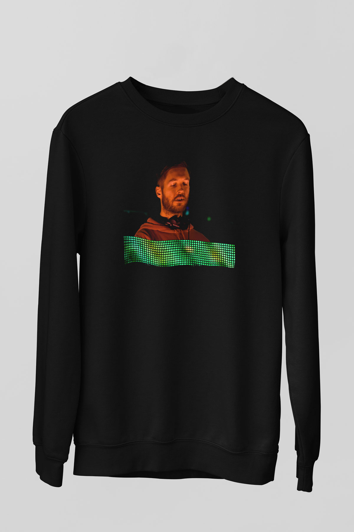 Calvin Harris Siyah Unisex Sweatshirt