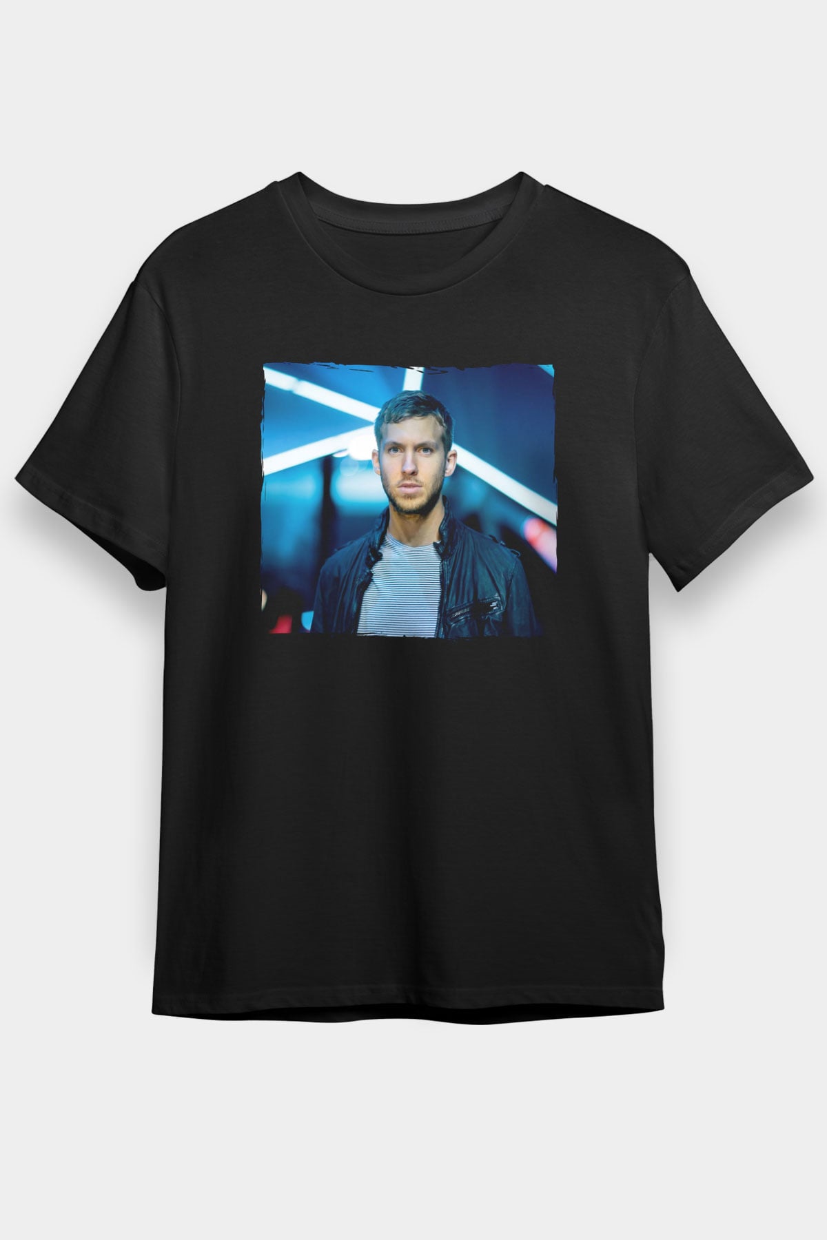 Calvin Harris Siyah Unisex Tişört T-Shirt - TişörtFabrikası