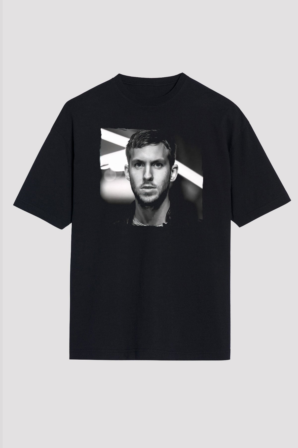 Calvin Harris Siyah Unisex Tişört T-Shirt - TişörtFabrikası