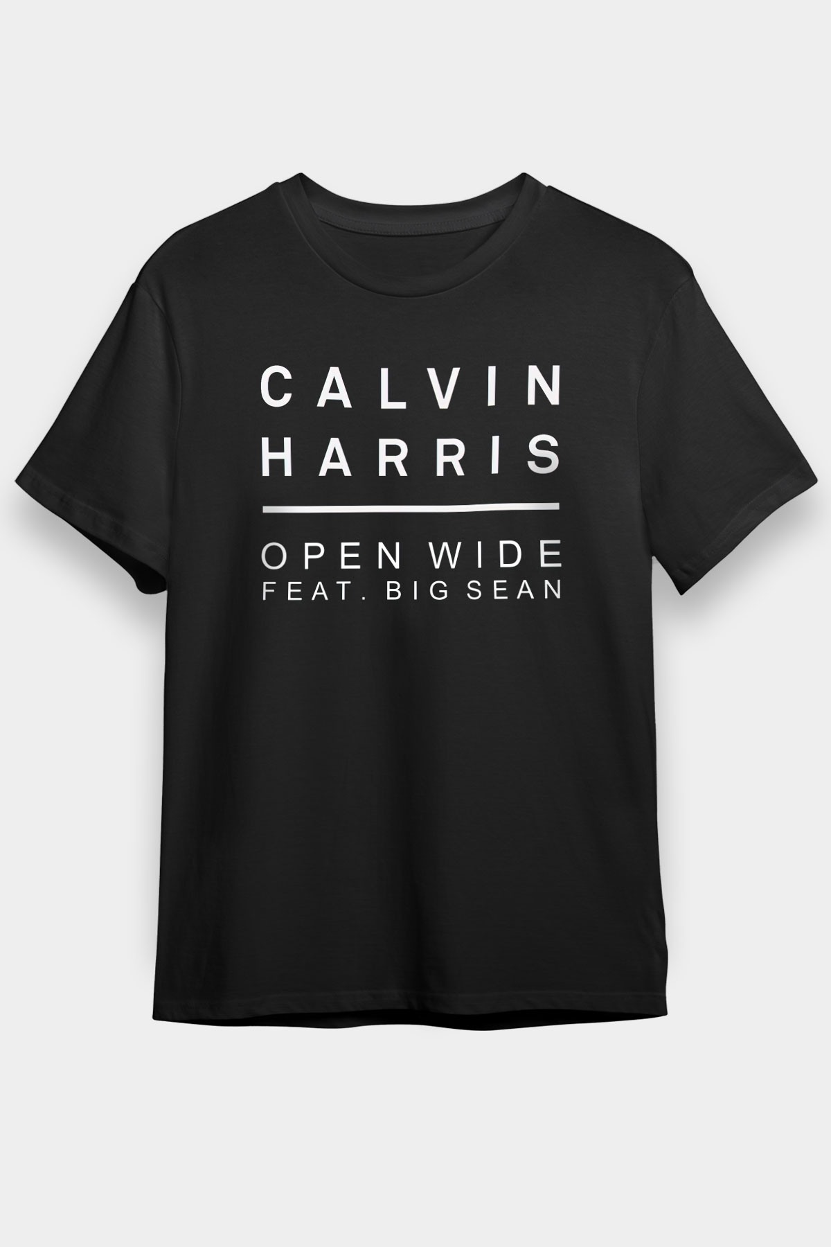 Calvin Harris Black Unisex Tee - STREETWEAR