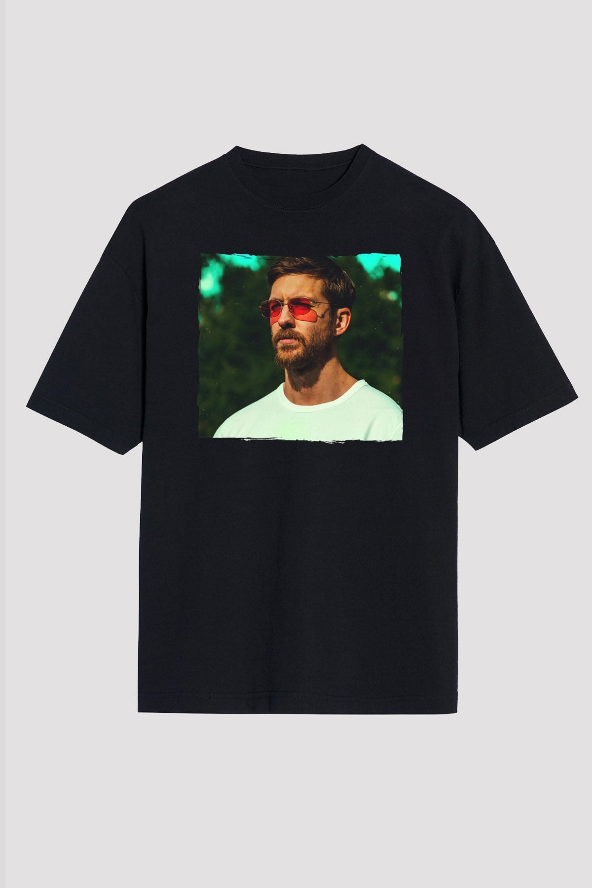 Calvin Harris Siyah Unisex Tişört T-Shirt - TişörtFabrikası