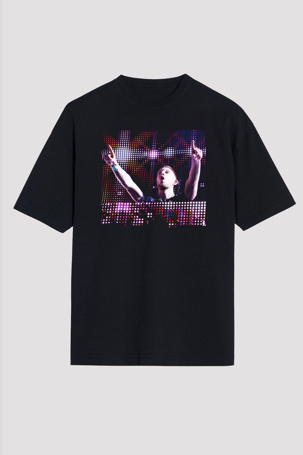 Calvin Harris Siyah Unisex Tişört T-Shirt - TişörtFabrikası