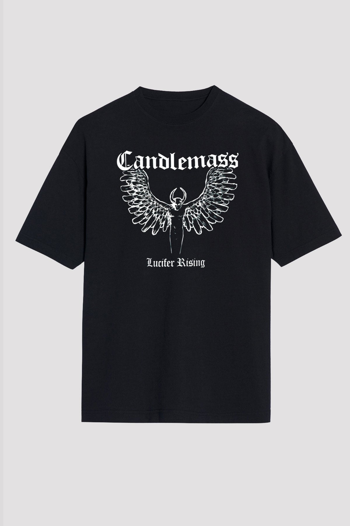 Candlemass Siyah Unisex Tişört T-Shirt - TişörtFabrikası