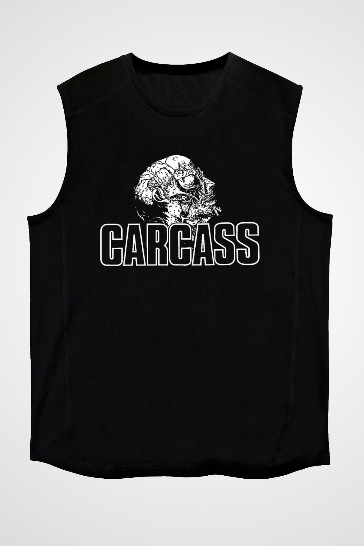 Carcass Siyah Unisex Kolsuz Tişört