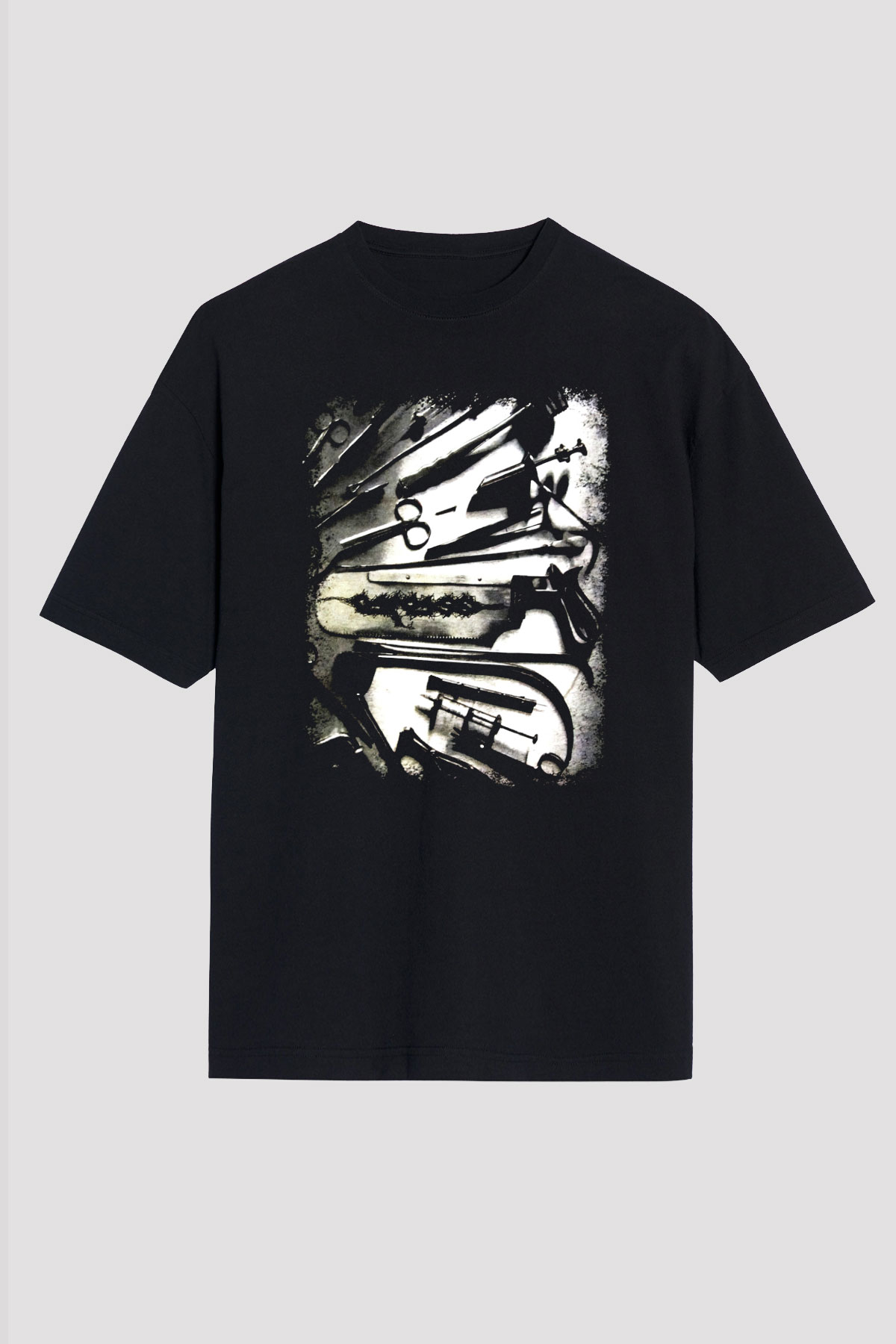 Carcass Siyah Unisex Oversize Tişört T-Shirt