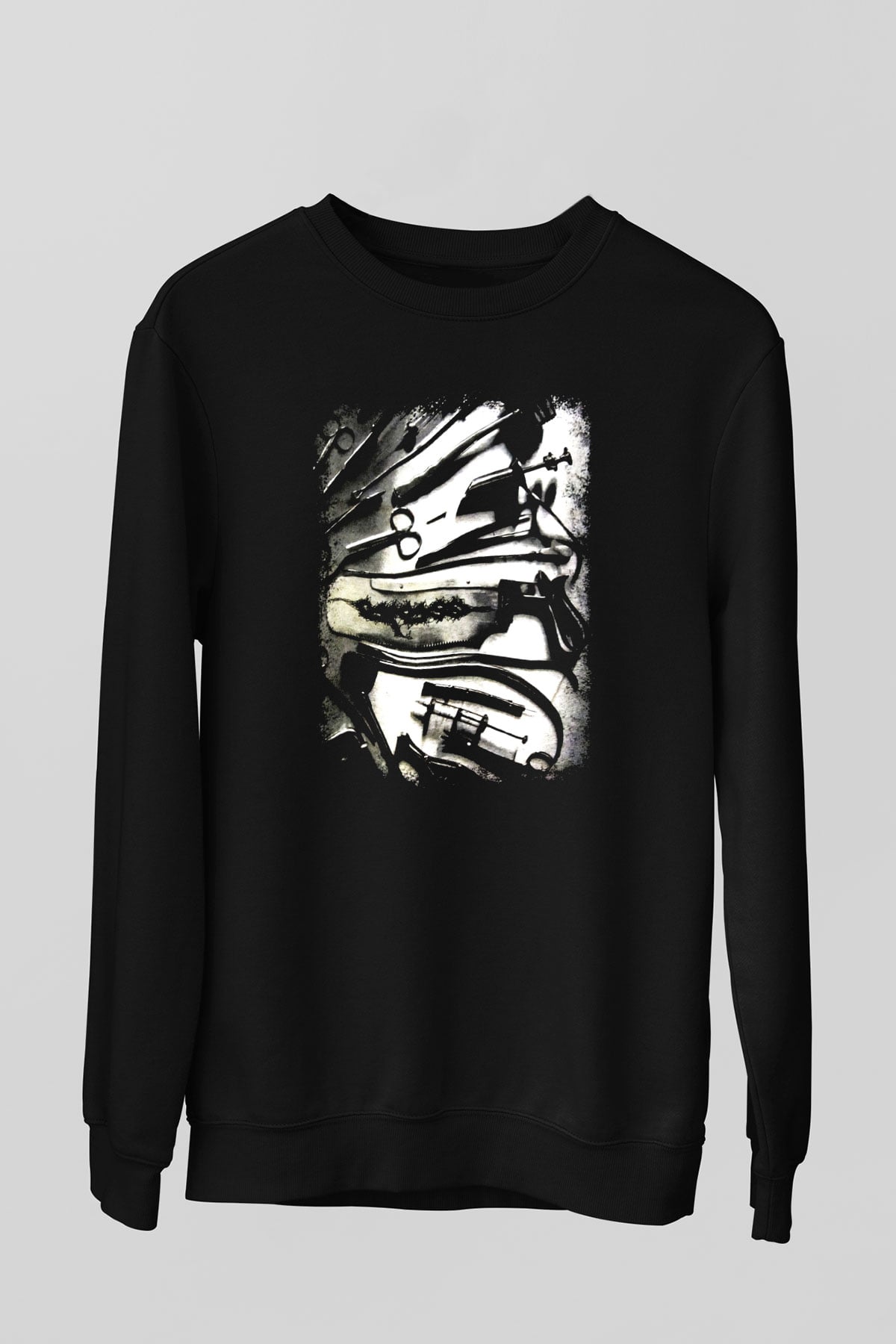 Carcass Siyah Unisex Sweatshirt