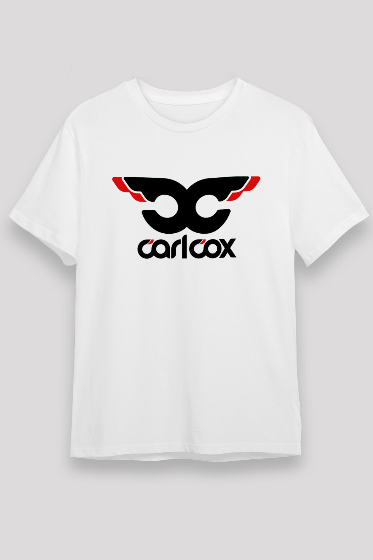 Carl Cox White Unisex Tee - STREETWEAR