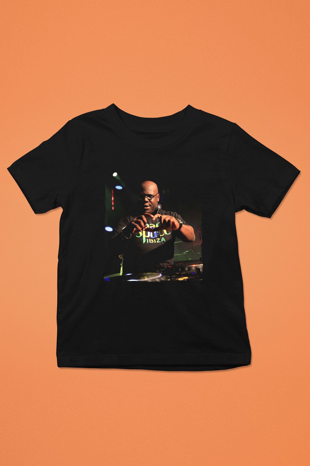 Carl Cox Siyah Unisex Çocuk Tişört