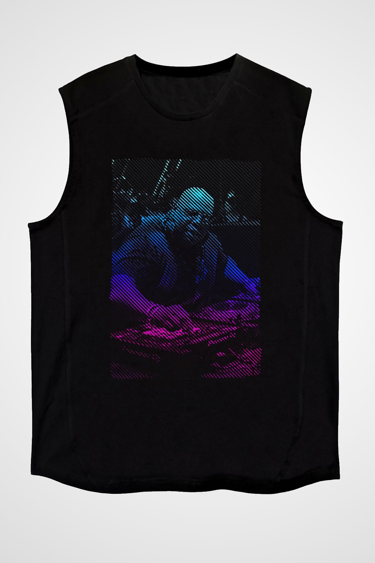 Carl Cox Siyah Unisex Kolsuz Tişört