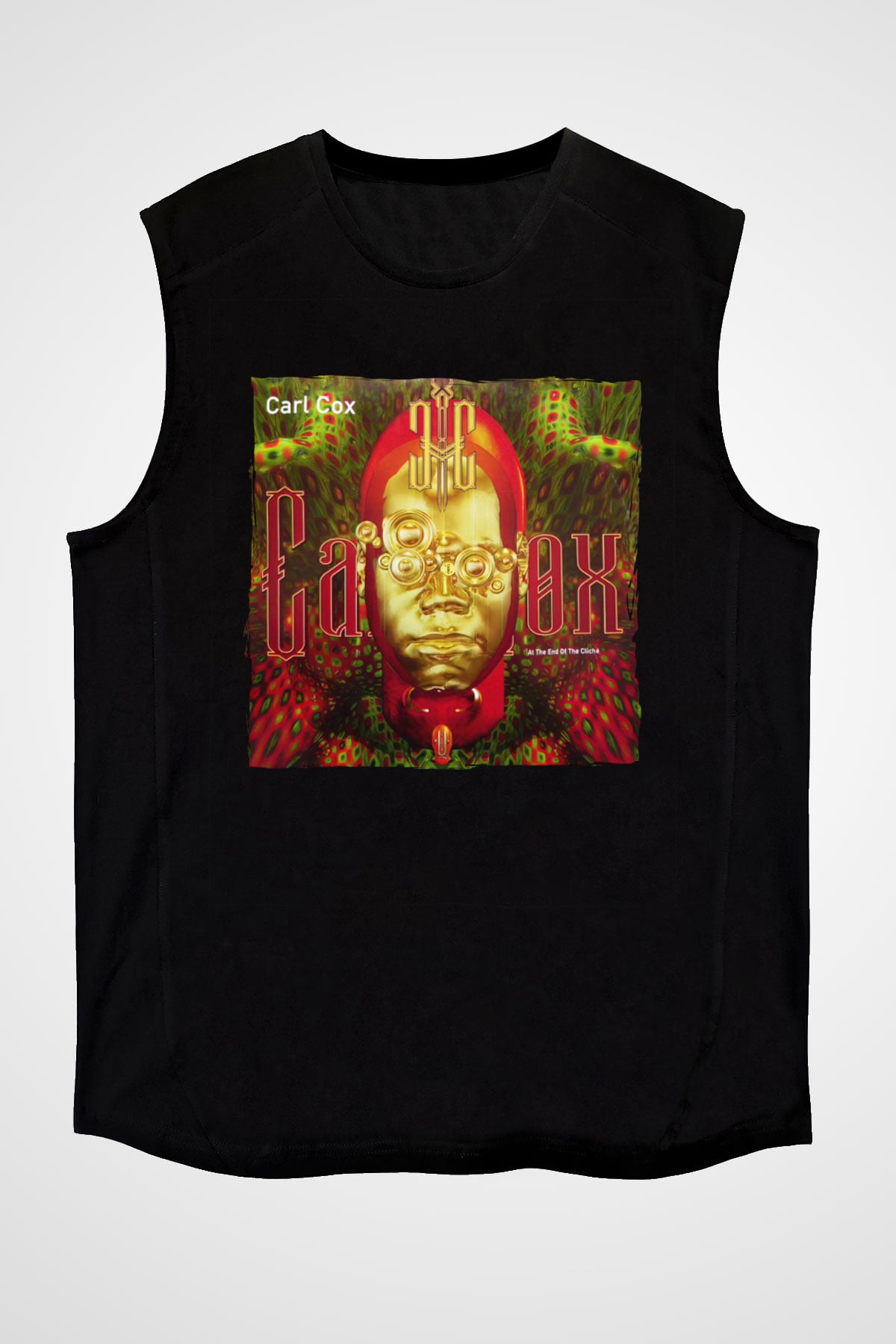 Carl Cox Siyah Unisex Kolsuz Tişört