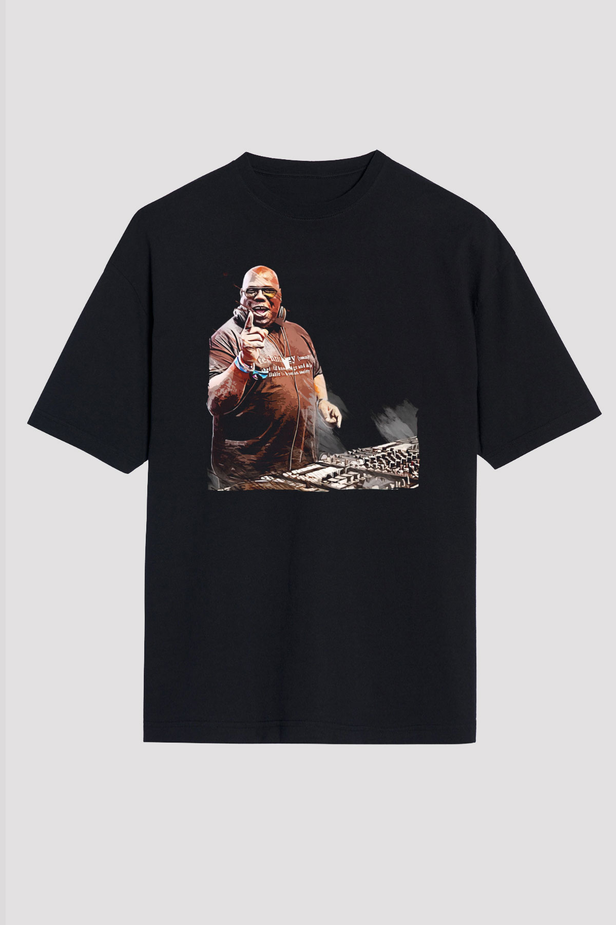 Carl Cox Siyah Unisex Tişört T-Shirt - TişörtFabrikası