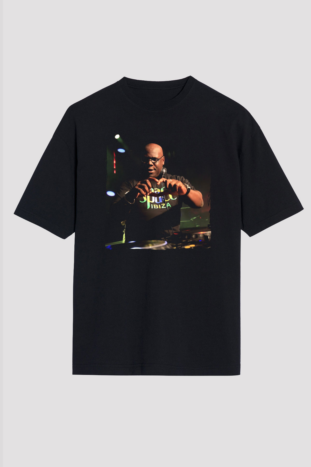 Carl Cox Siyah Unisex Tişört T-Shirt - TişörtFabrikası