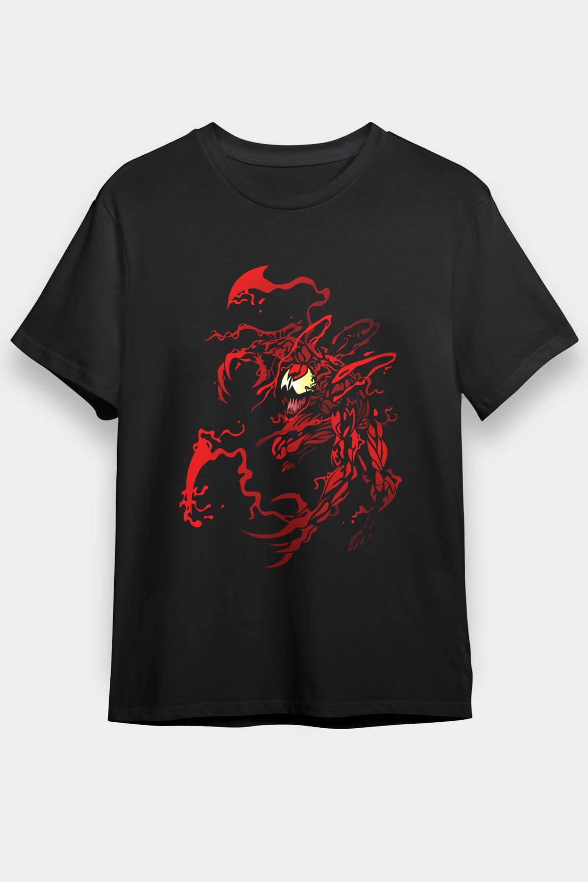 Carnage Siyah Unisex Graphic Tee - STREETWEAR