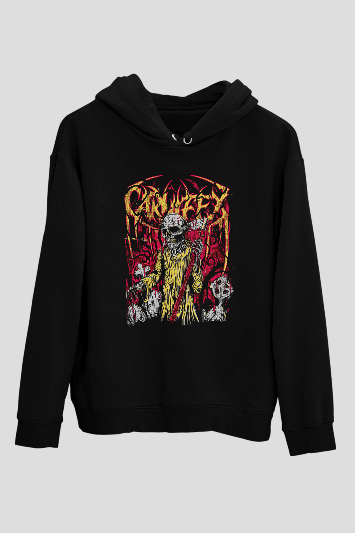 Carnifex Siyah Unisex Hoodie