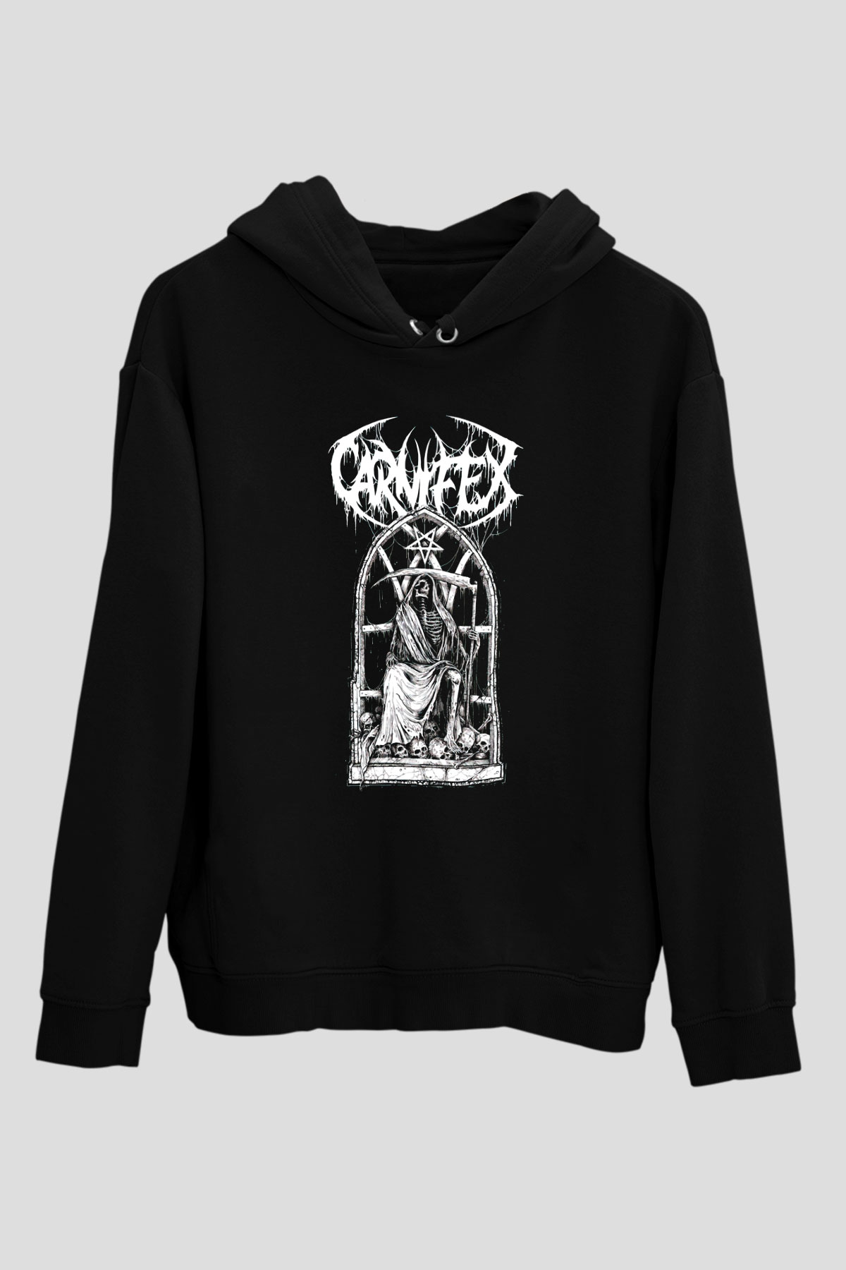 Carnifex Siyah Unisex Hoodie