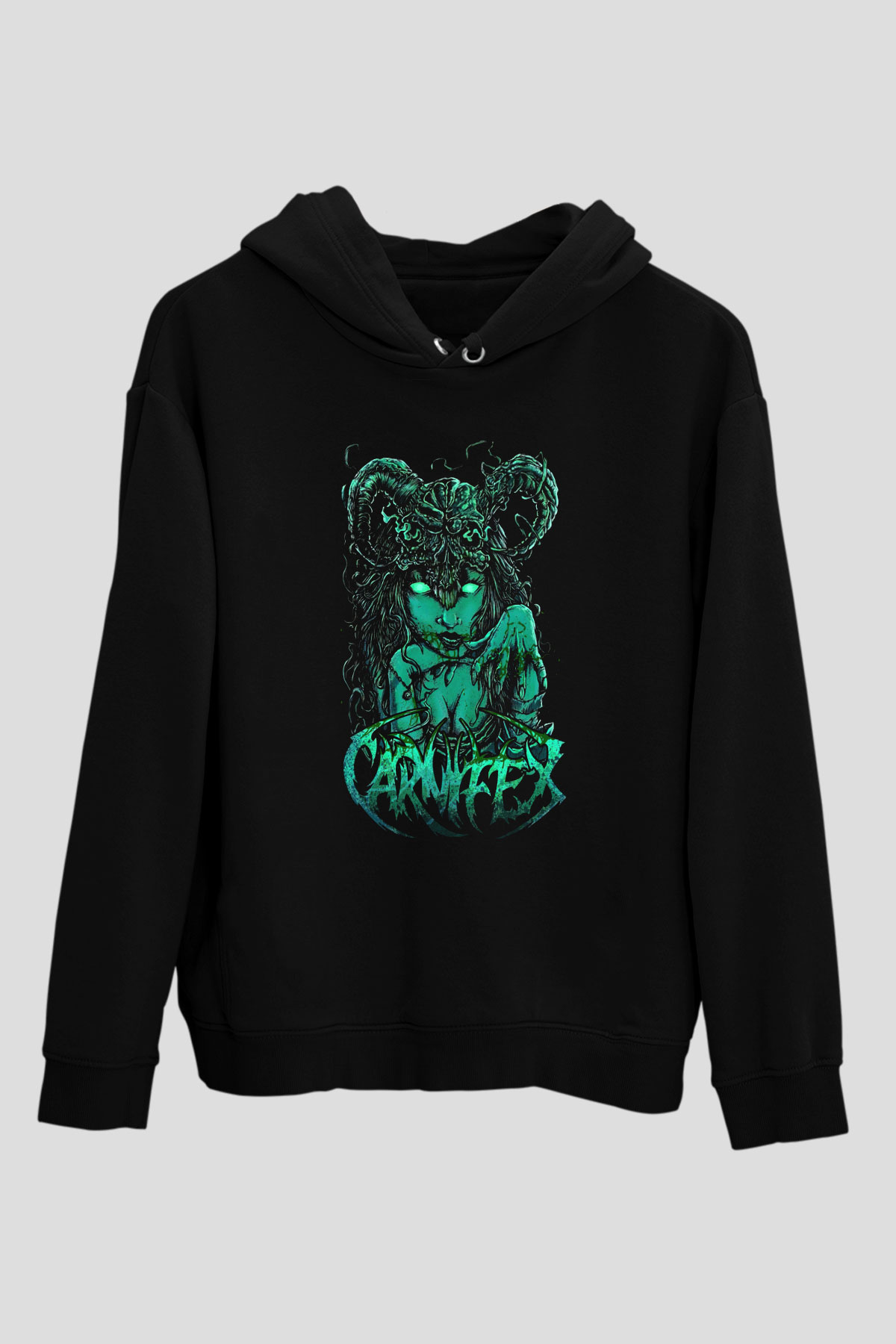 Carnifex Siyah Unisex Hoodie