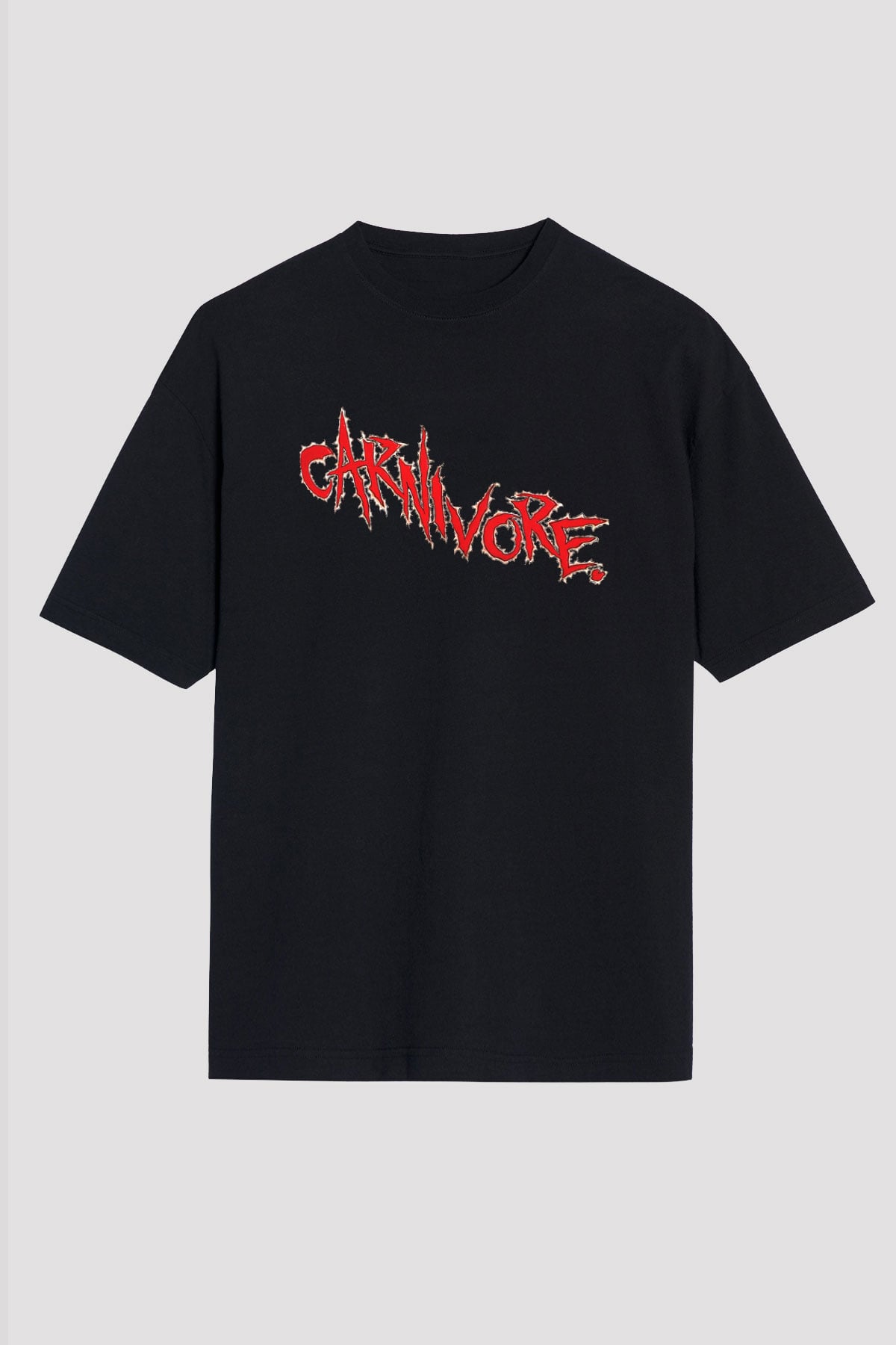 Carnivore Siyah Unisex Tişört T-Shirt - TişörtFabrikası