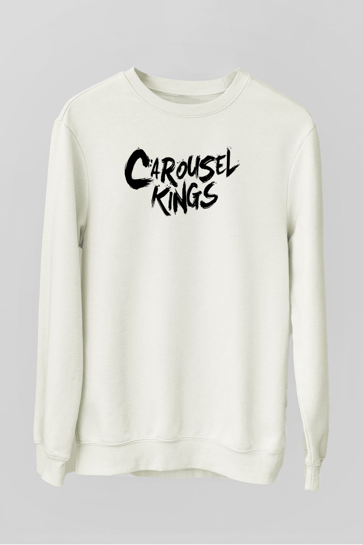 Carousel Kings Beyaz Unisex Sweatshirt