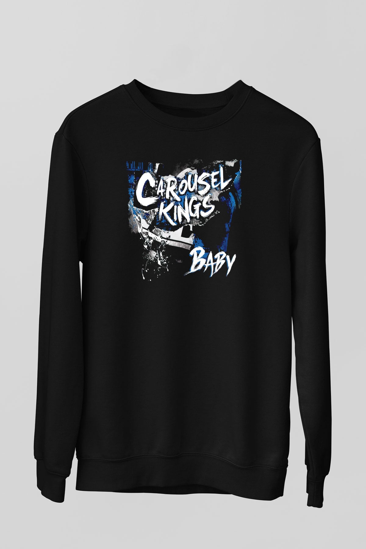 Carousel Kings Siyah Unisex Sweatshirt