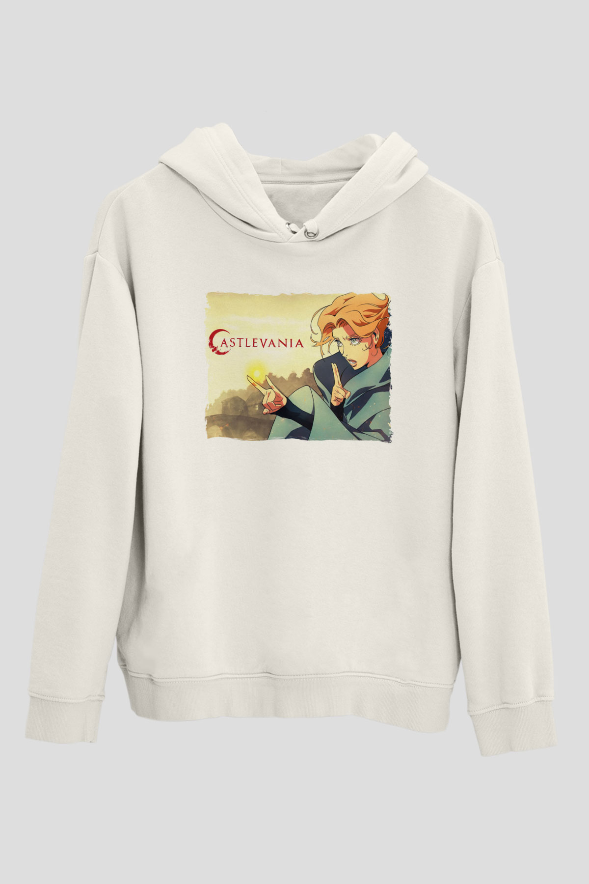 Castlevania: Lords of Shadow Beyaz Unisex Hoodie