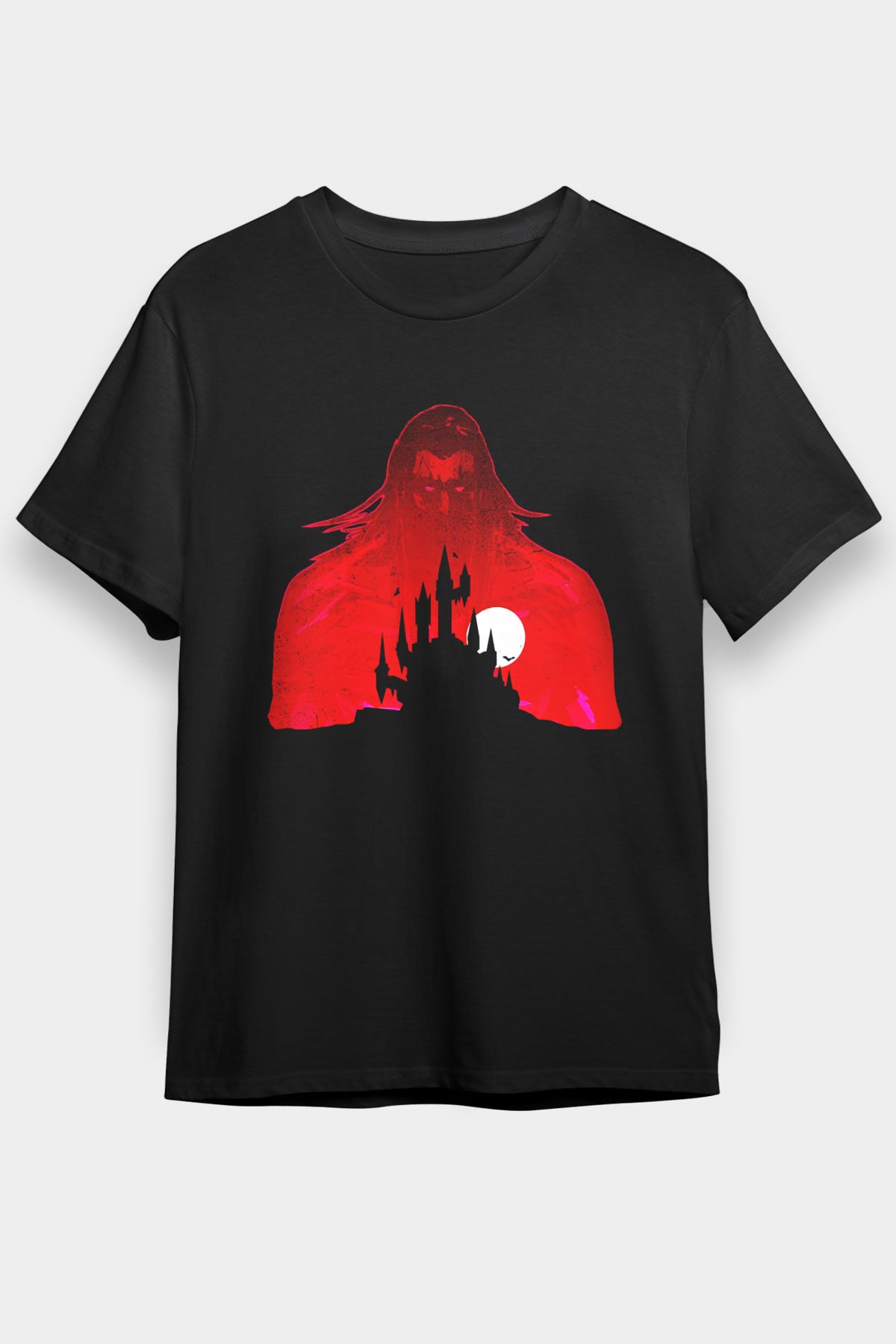 Castlevania: Lords of Shadow Siyah Unisex Tişört T-Shirt