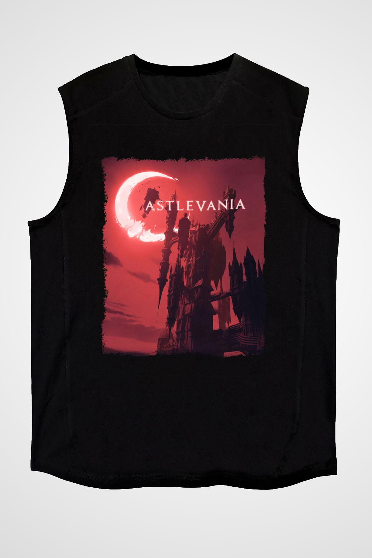 Castlevania: Lords of Shadow Siyah Unisex Kolsuz Tişört