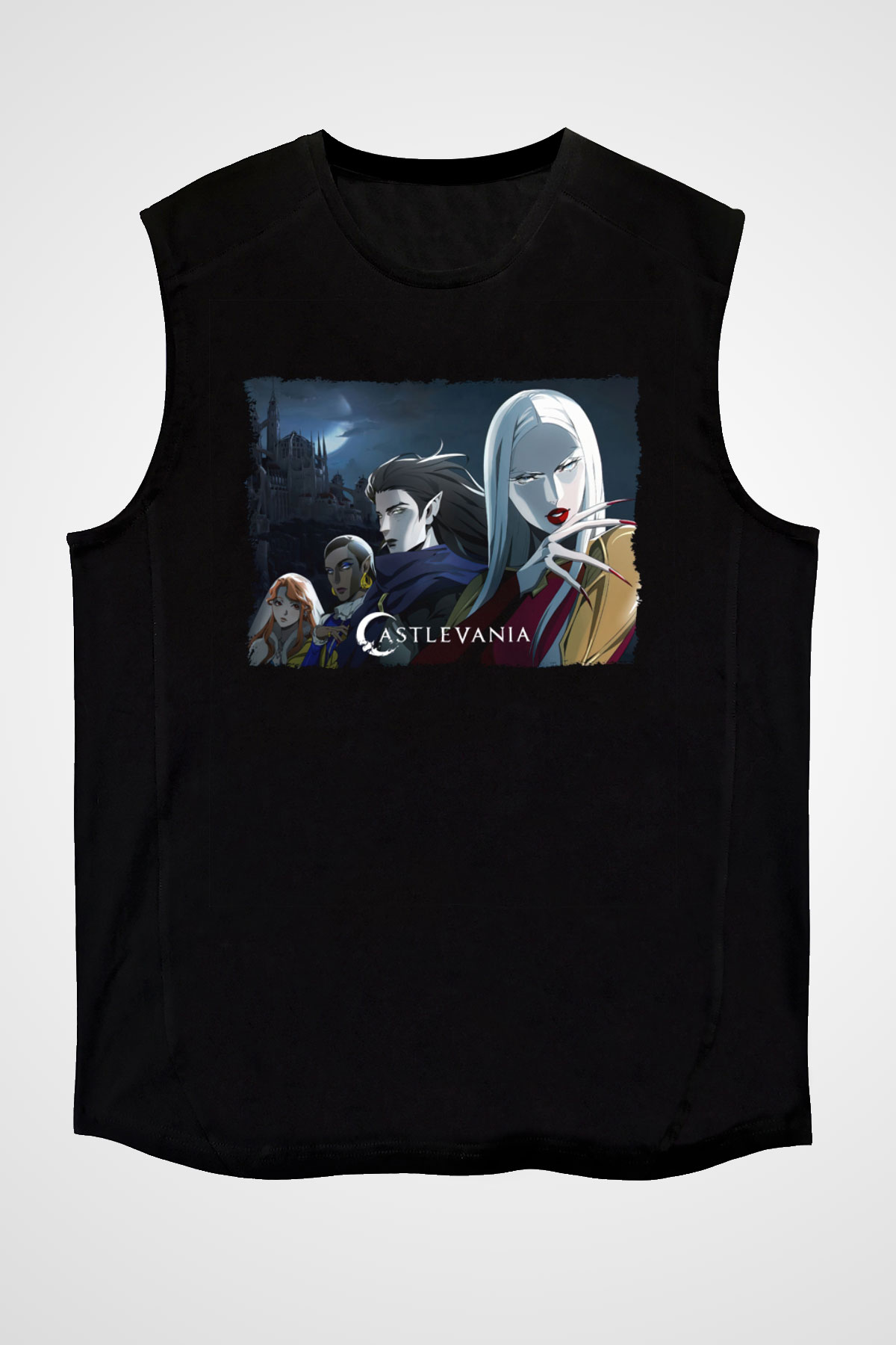 Castlevania: Lords of Shadow Siyah Unisex Kolsuz Tişört