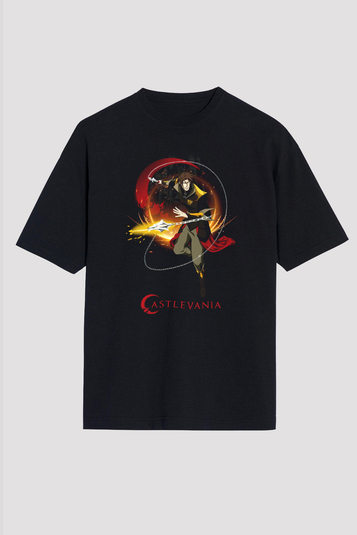 Castlevania: Lords of Shadow Siyah Unisex Tişört T-Shirt