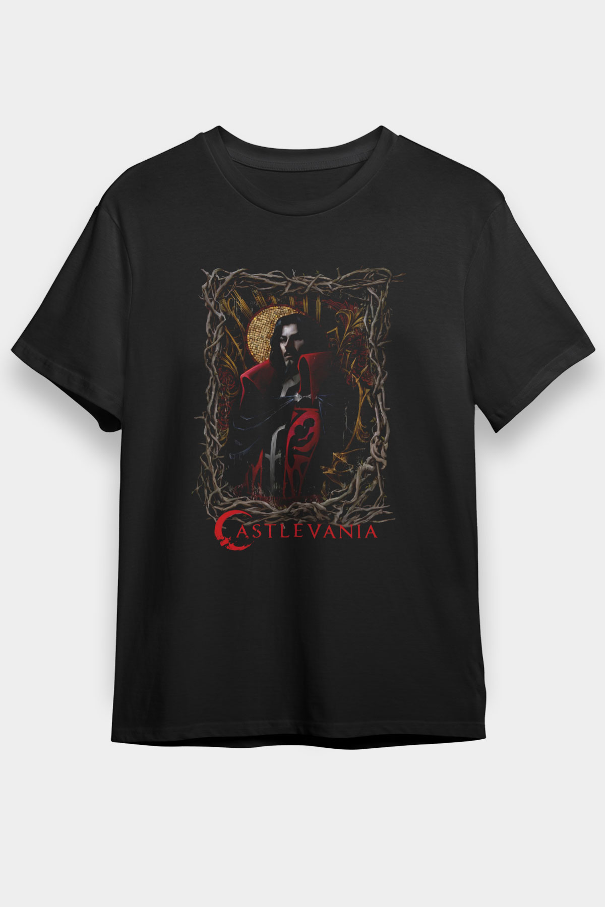 Castlevania: Lords of Shadow Siyah Unisex Tişört T-Shirt