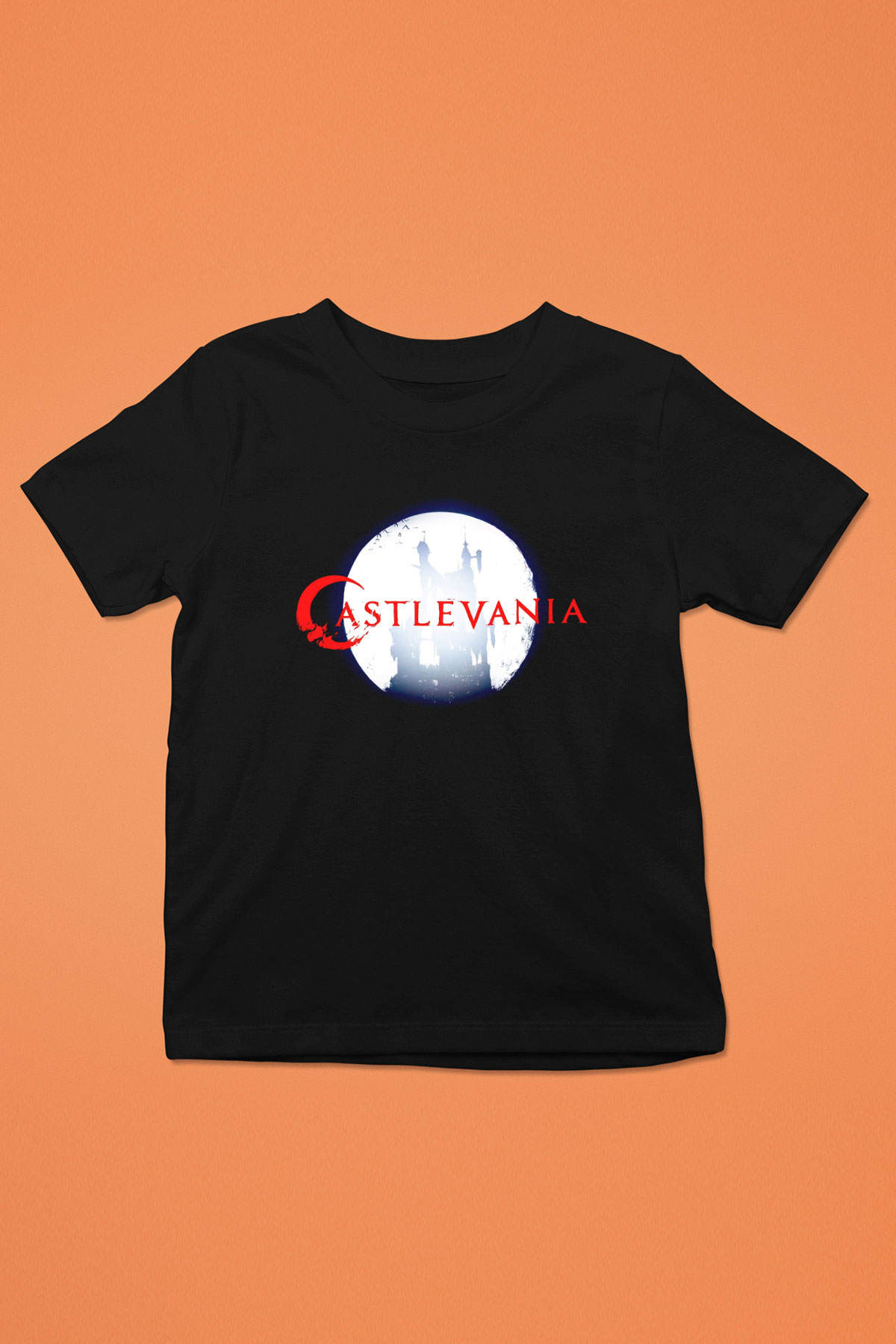 Castlevania: Lords of Shadow Siyah Unisex Çocuk Tişört