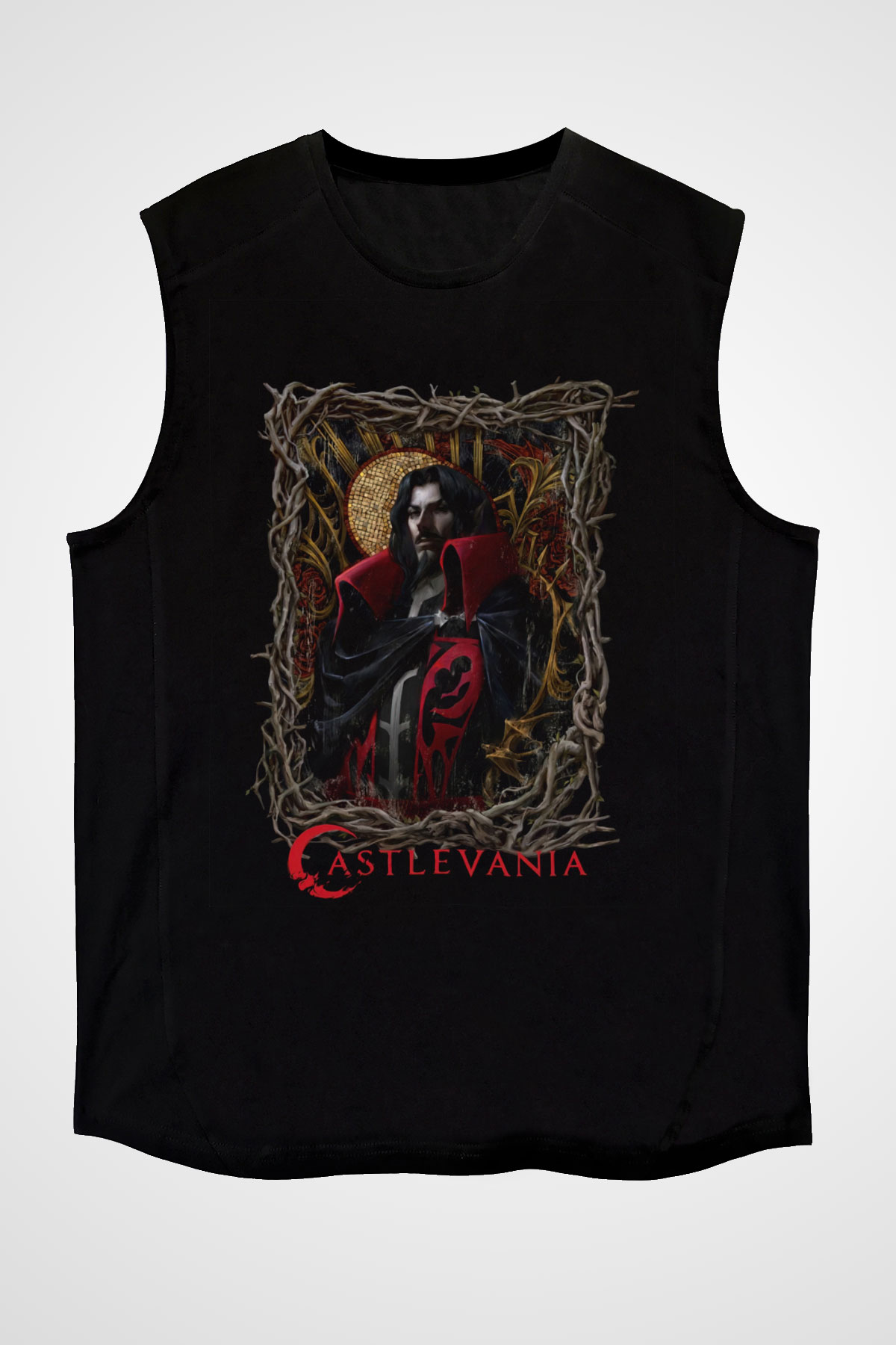 Castlevania: Lords of Shadow Siyah Unisex Kolsuz Tişört